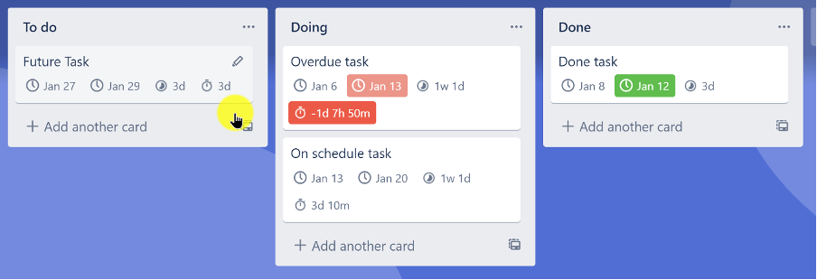 Trello Real-Time Card Counter