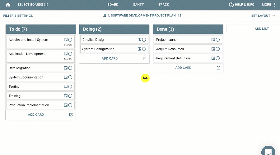 display card on multiple trello boards