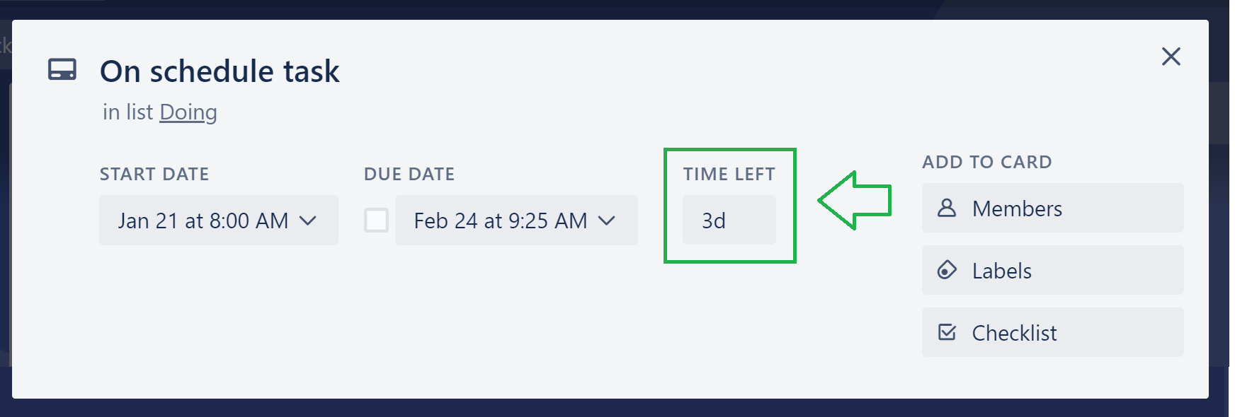 Trello Real-Time Card Counter